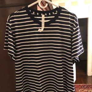 Lululemon Boyfriend Stripped Top